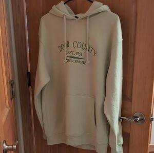 Women's Cream Hoodie Sweatshirt